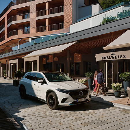 Hotel mit Mercedes Kooperation