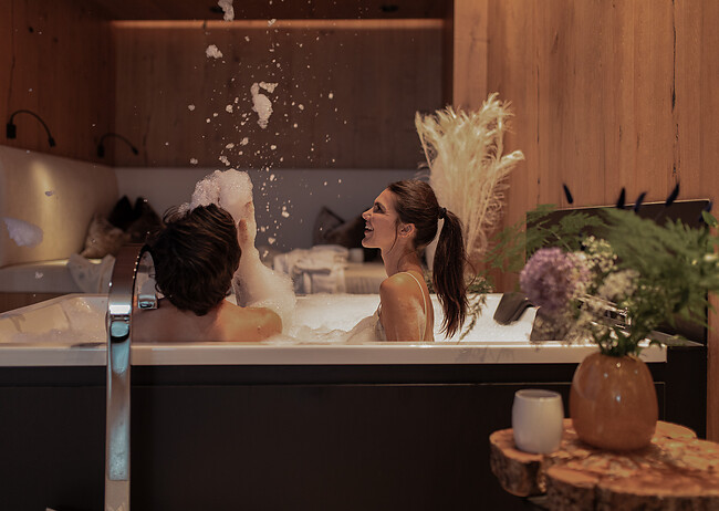 [Translate to Englisch:] Private Spa für Paare und Freunde
