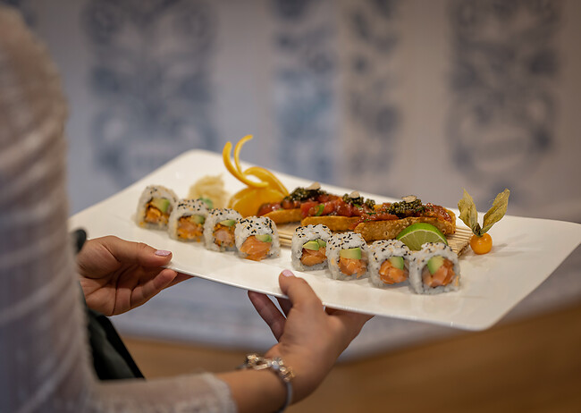 [Translate to Englisch:] Hotel mit Sushi Restaurant Österreich
