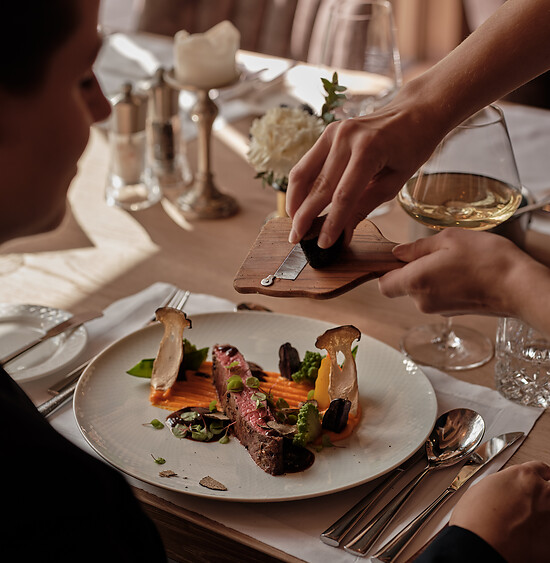 Gourmetmenü im Salzburger Land