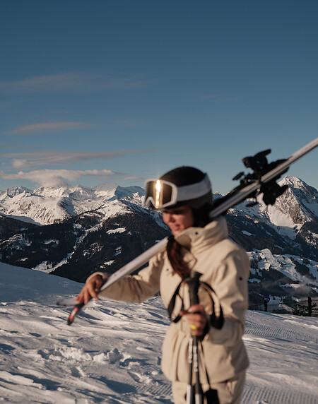 Skihotel mit Pool nähe Salzburg mit Ski In Ski Out