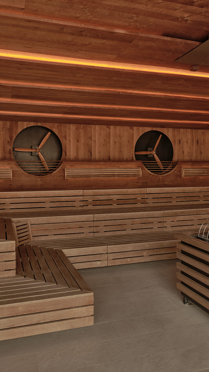 Panorama Sauna in Wellnesshotel Salzburg