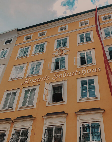 Mozarts Geburtshaus im Salzburg