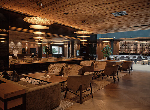 Alpine lounge at the luxury hotel salzburg DAS EDELWEISS Salzburg Mountain Resort