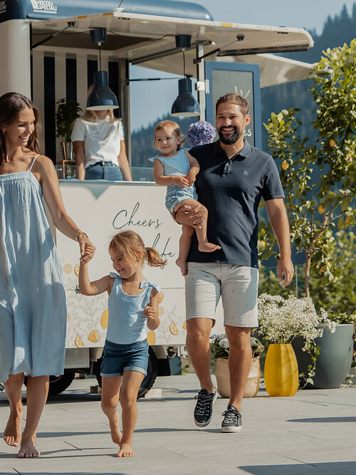 Summer holiday in Großarl with pool for families