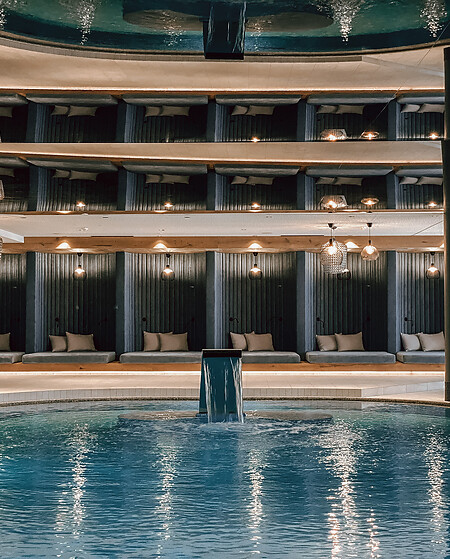 Luxury spa for families with pool in the top skiresort for families