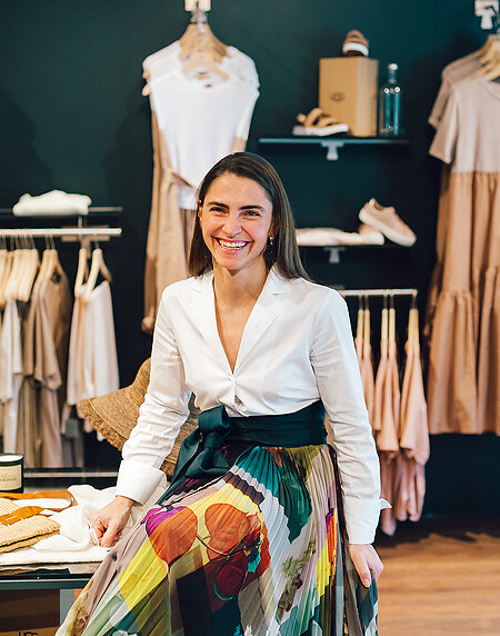 Private shopping with Karin Hettegger in the fashion boutique DAS EDELWEISS