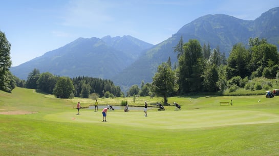 There are many opportunities to play mini golf or gold near our hotel in Grossarl (Pongau)