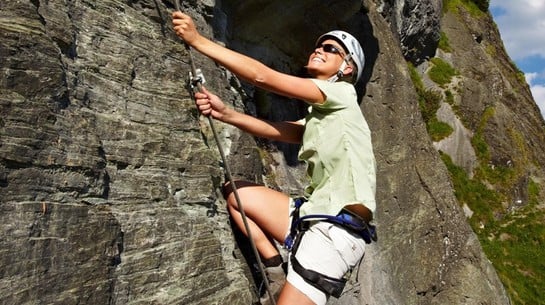 There are many locations for rock climbing in Grossarl in the Pongau
