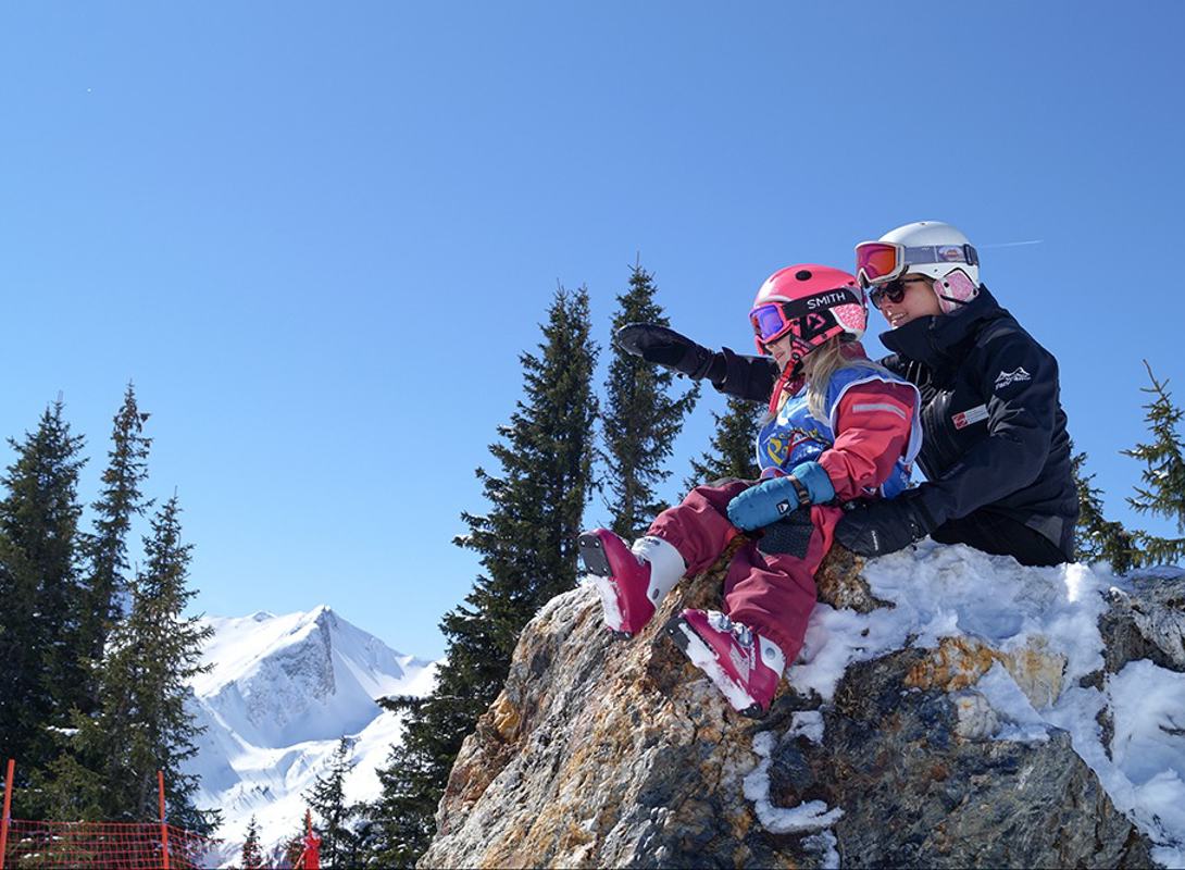 Skifahren mit Kids